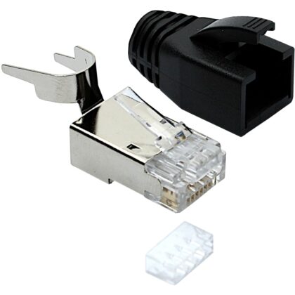 Excel Networking Solutions Excel Cat6 Cat6A Fast RJ45 STP & Boots PK100 100-128-100