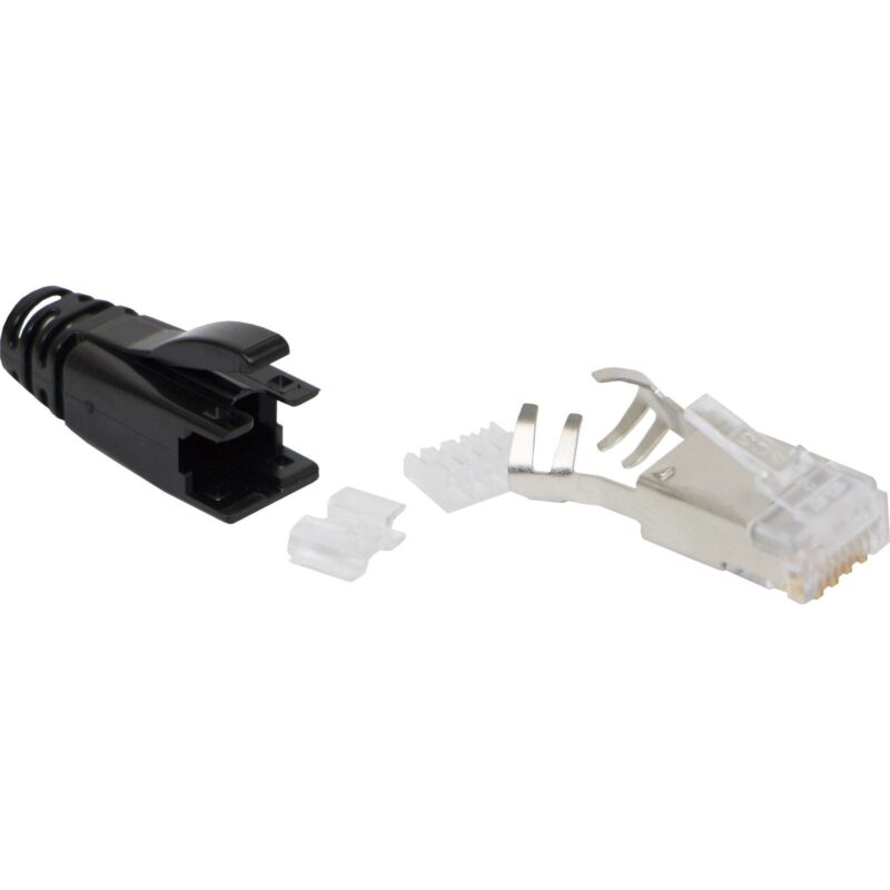 Excel Networking Solutions CAT 6A Solid Core Screened Plug - Pack of 25 100-134