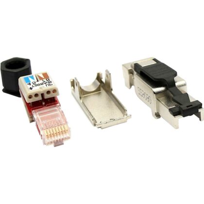 Excel Networking Solutions CAT 6A (FTP) Field Termination RJ45 Plug 100-140