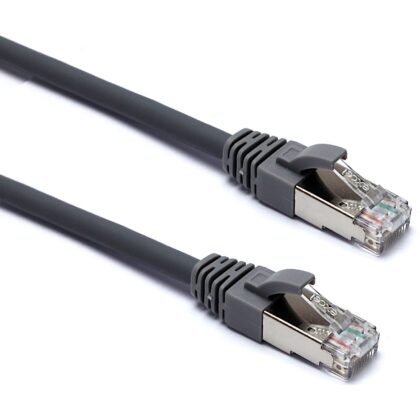 Excel Networking Solutions CAT 6A Patch cord F/FTP Shielded LS0H Blade Booted 0.5m - Grey  10STUKS 100-176-10