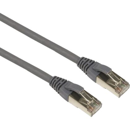 Excel Networking Solutions CAT 6A Patch cord F/FTP Shielded LS0H Blade Booted 0.5m - Grey  10STUKS 100-176
