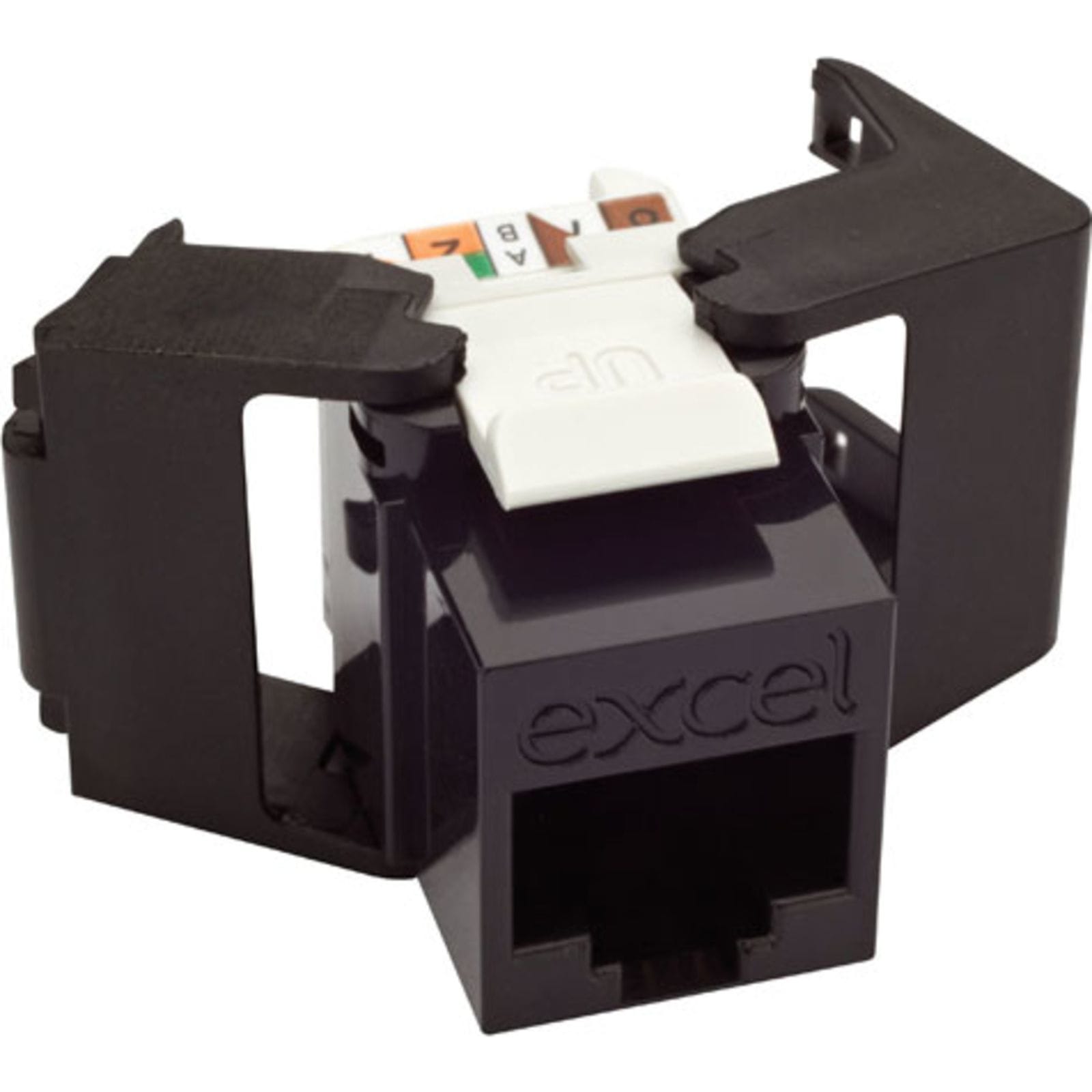 Excel Networking Solutions EXCEL CAT6 LOW PROFILE UNSCR TOOLLESS JA 100-215-BK-24