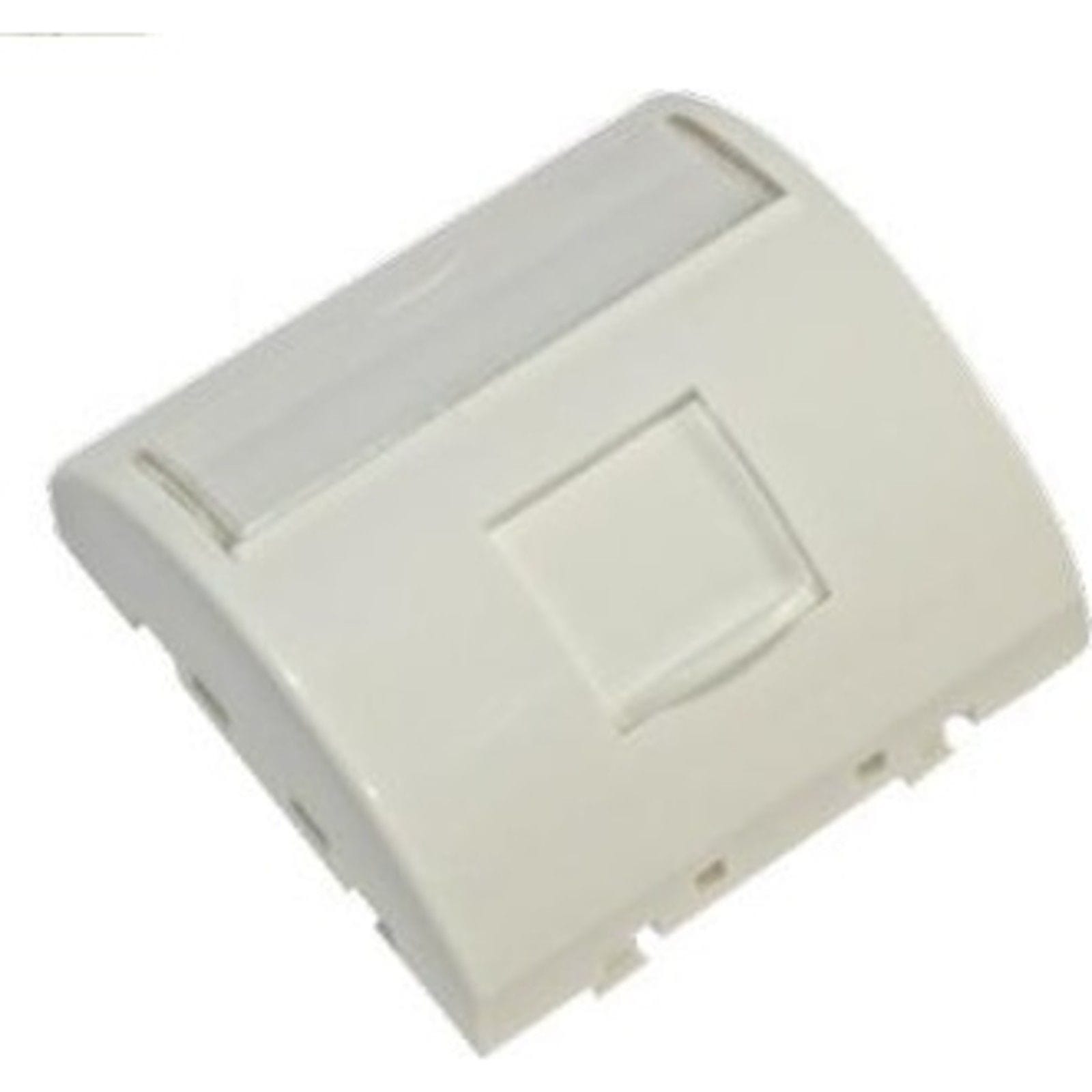 Excel Networking Solutions Curved Shutter For Keystone Jack 45x45mm - 1 Port 100-281