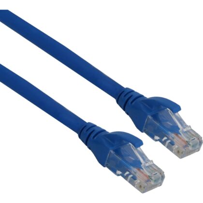 Excel Networking Solutions CAT 6 Patch cord U/UTP Unshielded LS0H Blade Booted 10m - Blue 100-344