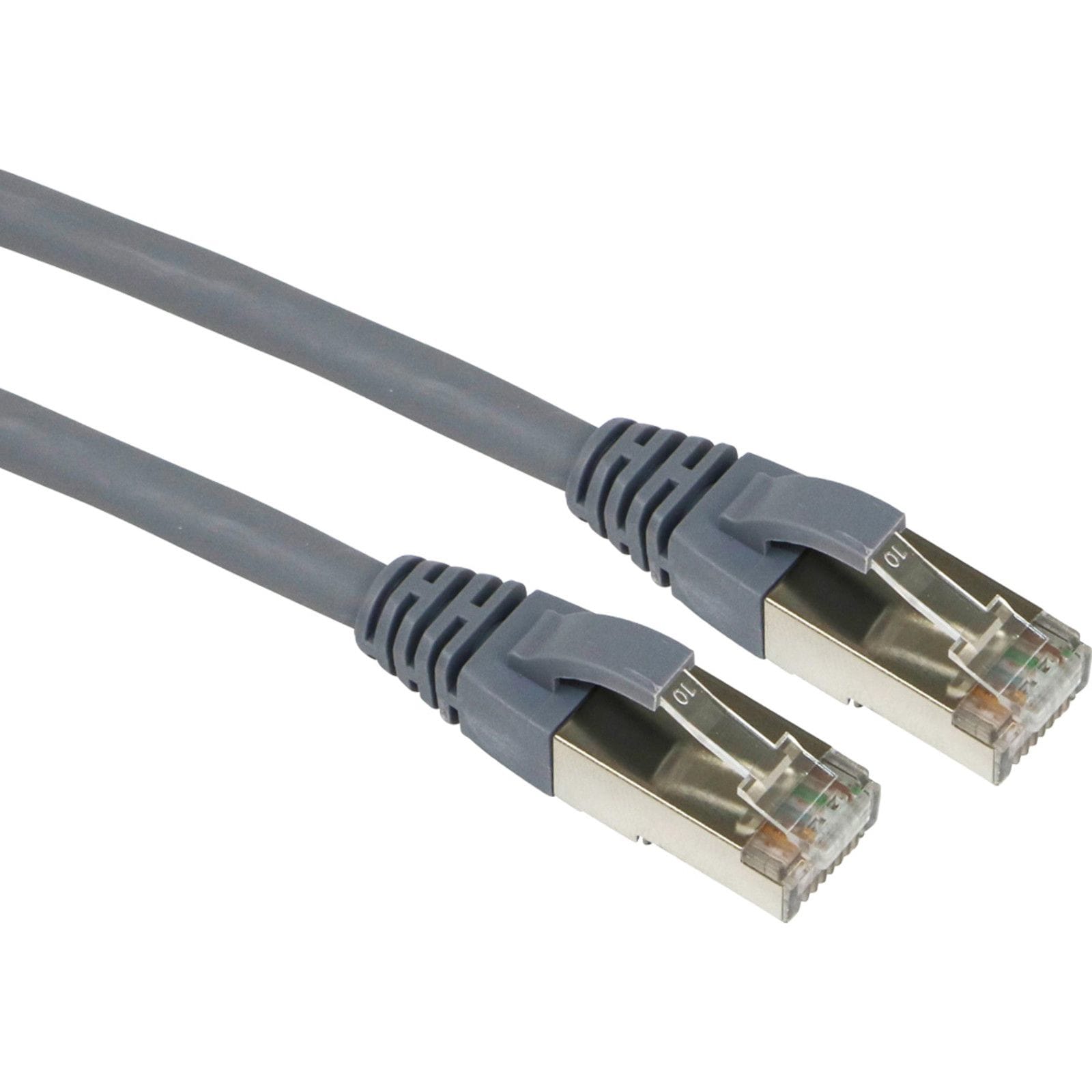 Excel Networking Solutions CAT 6 Patch cord F/UTP Shielded LS0H Blade Booted 5m - Grey 100-437