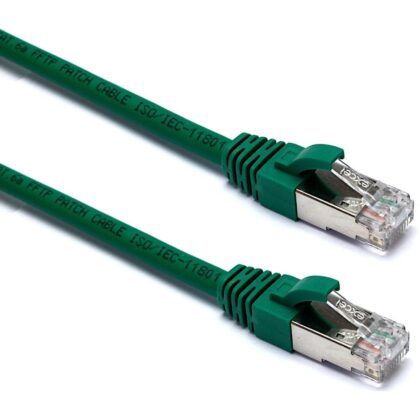 Excel Networking Solutions CAT 6 Patch cord F/UTP Shielded LS0H Blade Booted 5m - Green 100-443