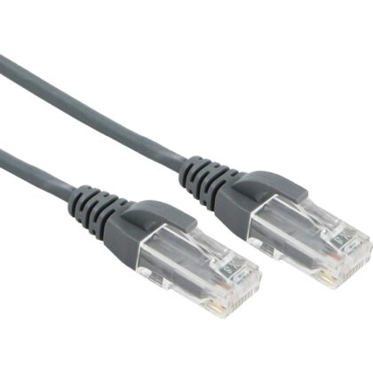 Excel Networking Solutions CAT 6 Mini Patch cord U/UTP Unshielded LS0H Blade Booted 5m - Grey 100-508