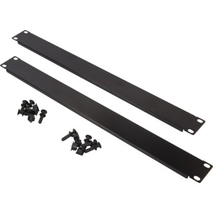 Excel Networking Solutions 1U 19 Horizontal Snap-in Blank Panel - Black 100-591