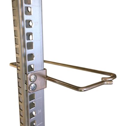 Excel Networking Solutions Cable Management Ring - 200mm X 95mm Chrome PK10 100-607