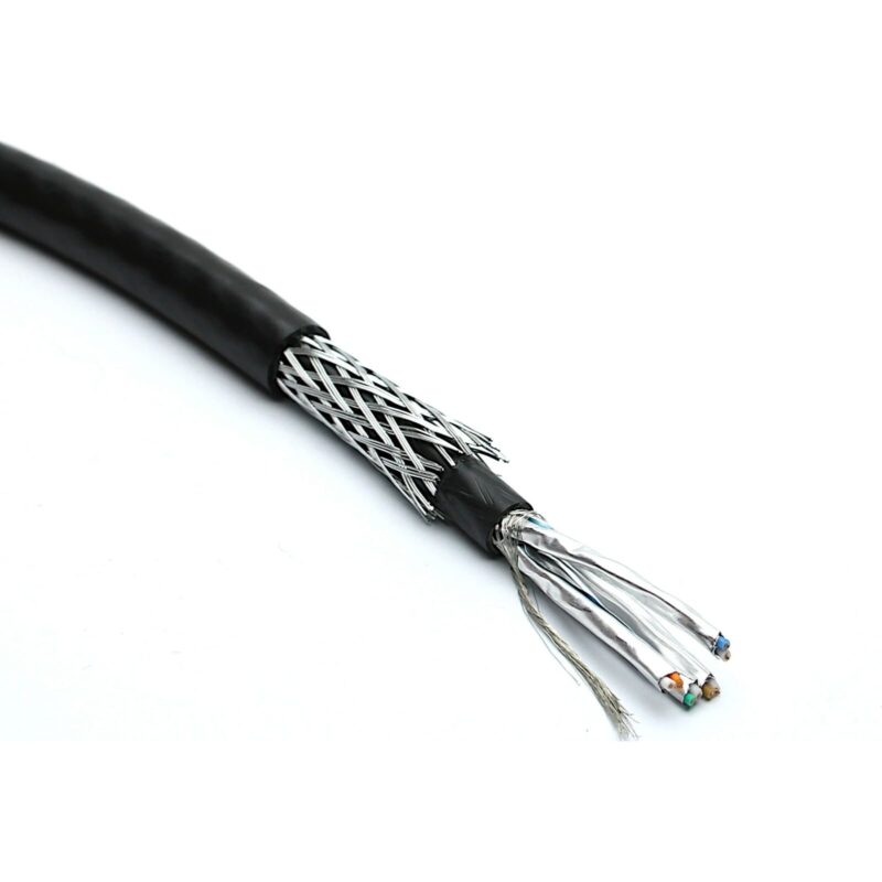 Excel Networking Solutions Excel Cat6A Cable S/FTP PE Ext SWA Fca BK 100-984