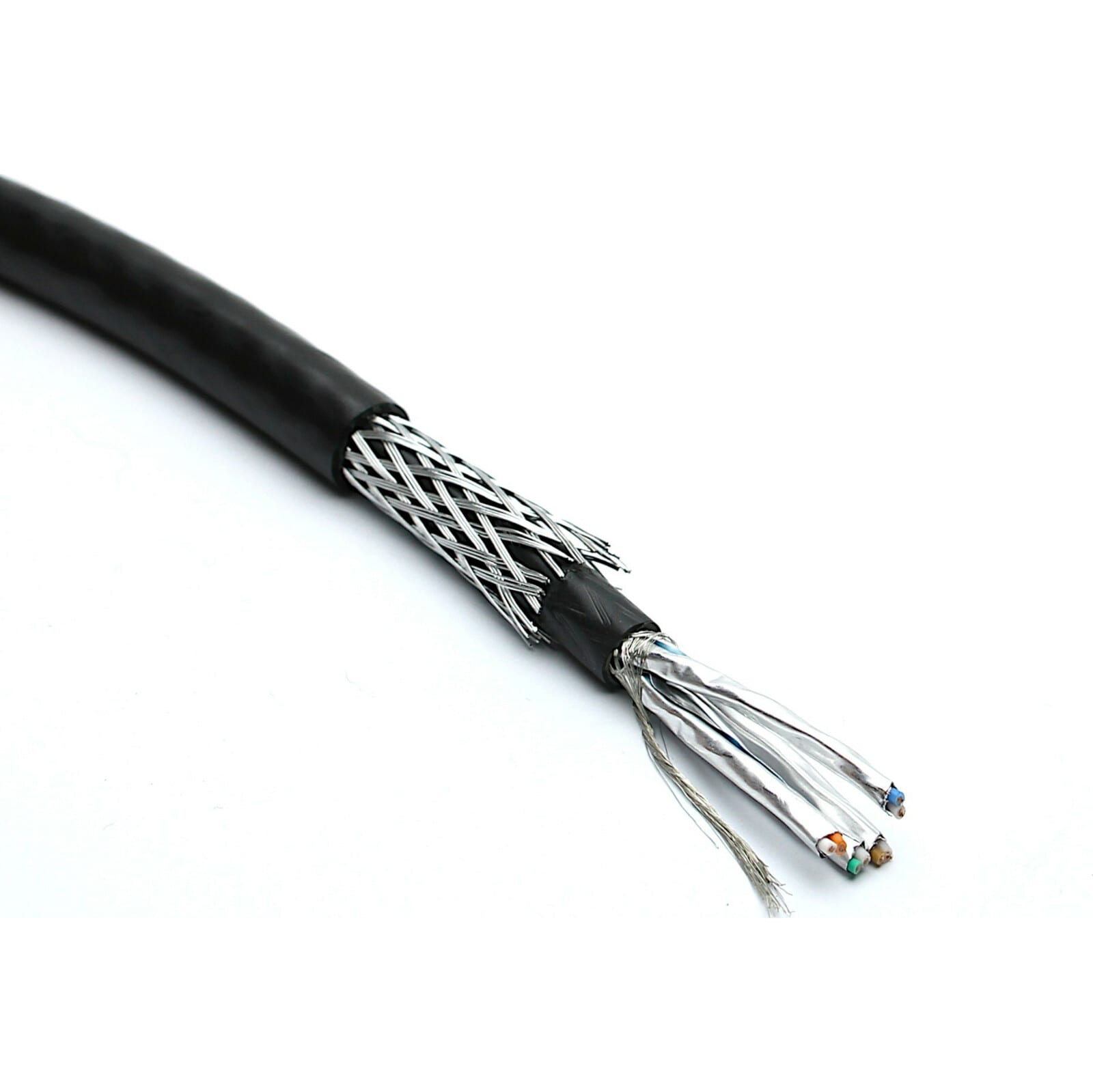 Excel Networking Solutions Excel Cat6A Cable S/FTP PE Ext SWA Fca BK 100-984