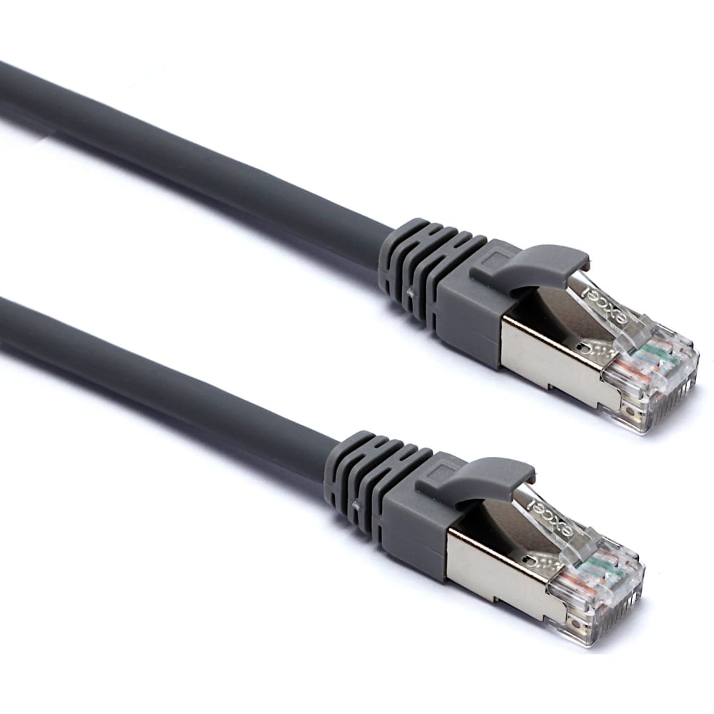 Excel Networking Solutions EXCEL CAT6A 10M S/FTP PATCH LEAD GREY 106-007