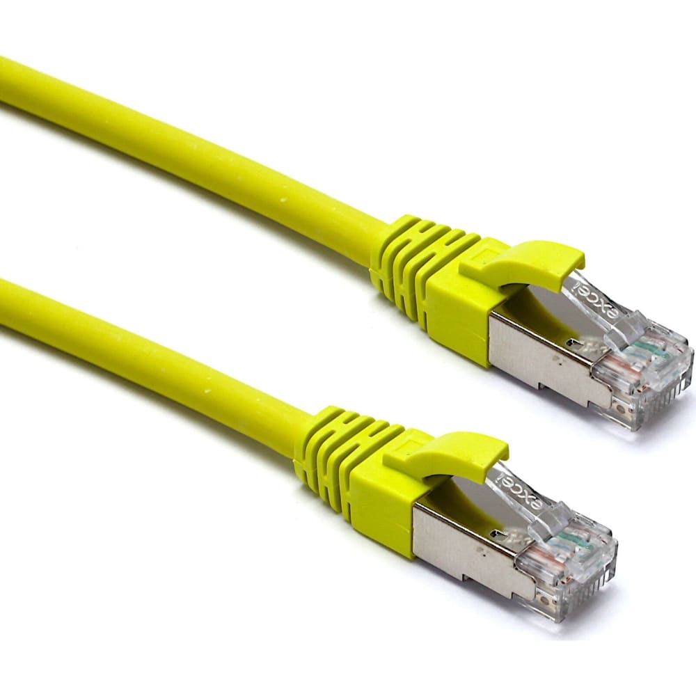 Excel Networking Solutions Excel Cat6A Patch Lead S/FTP Shielded LSOH Blade Booted 3 m Yellow 106-025