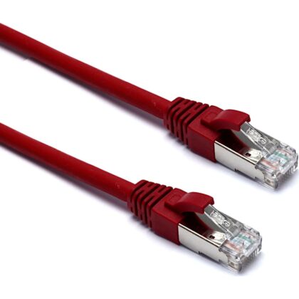 Excel Networking Solutions Excel Cat6A Patch Lead S/FTP Shielded LSOH Blade Booted 1 m Red 106-033