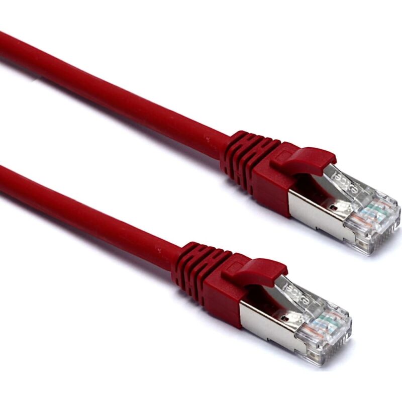 Excel Networking Solutions Excel Cat6A Patch Lead S/FTP Shielded LSOH Blade Booted 3 m Red 106-035