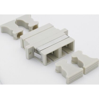 Excel Networking Solutions SC Duplex Adaptor Multimode - Ivory - PK6 200-365-06
