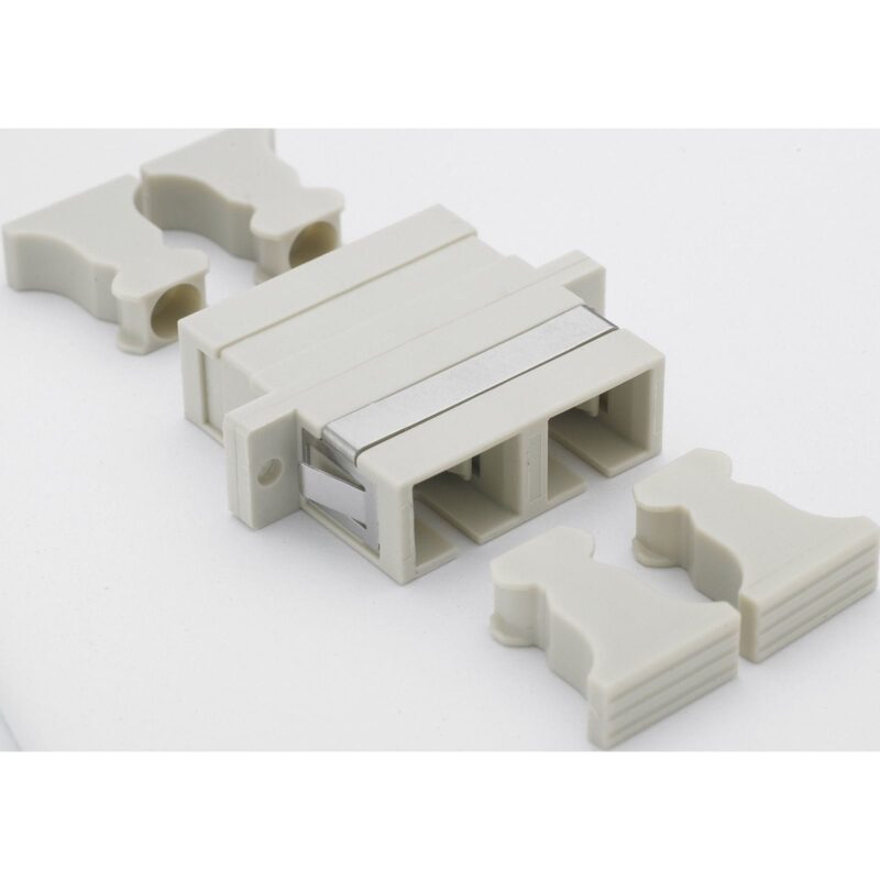 Excel Networking Solutions SC Duplex Adaptor Multimode - Ivory - PK6 200-365-06