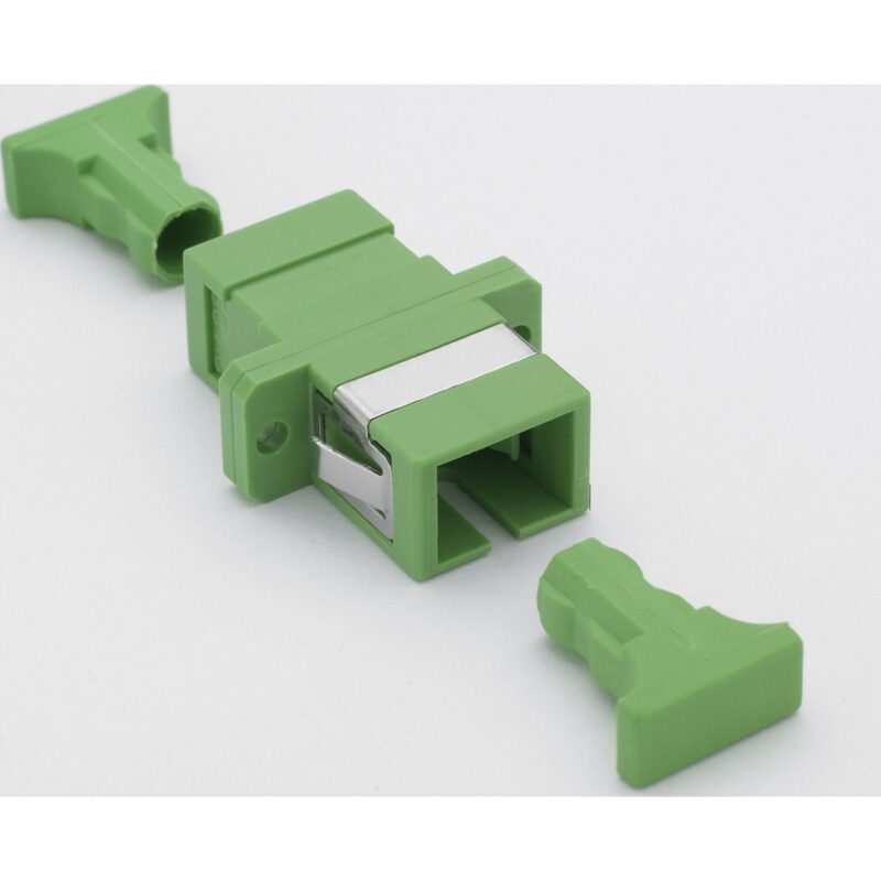 Excel Networking Solutions SC/APC Simplex Adaptor Singlemode - Green Pack of 6 200-566-06