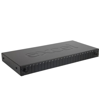 Excel Networking Solutions 24 Way SC Duplex/LC Quad Fibre Optic Panel - Empty 200-951