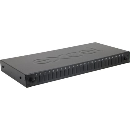 Excel Networking Solutions 24 Way SC Simplex/LC Duplex Fibre Optic Panel - Empty 200-952