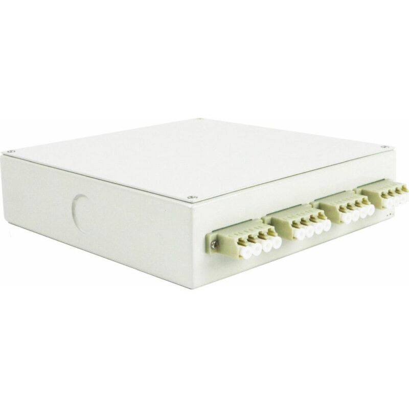 Excel Networking Solutions LC Patch Box - 4 Port Quad (16-Core) - 160mm x 160mm x 40mm 202-108