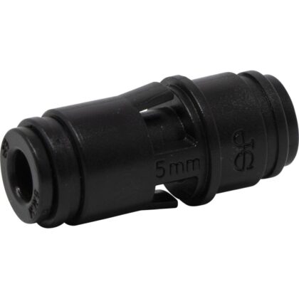 Excel Networking Solutions Enbeam Pushfit Bulkhead Tube Connector for 5mm Blown Fibre Tube 208-899