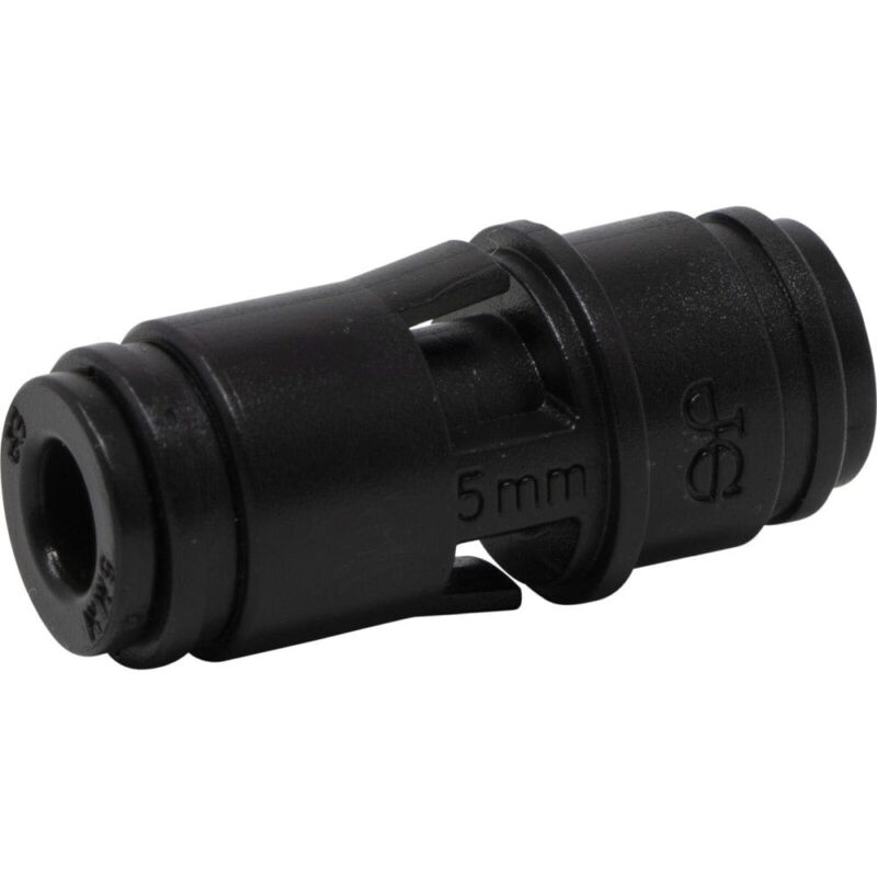 Excel Networking Solutions Enbeam Pushfit Bulkhead Tube Connector for 5mm Blown Fibre Tube 208-899