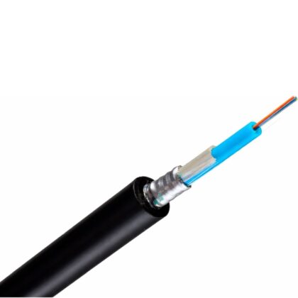 Excel Networking Solutions Multimode OM4 50/125µm 12F B2ca Loose Tube Zwart; Corrugated Steel 295-212