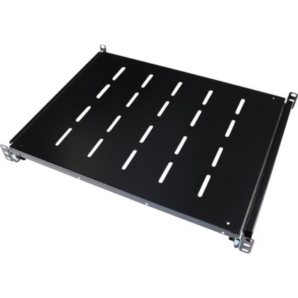 Excel Networking Solutions Environ Sliding Shelves - 350mm depth (Mounting Depth: 375mm-660mm) - Black 542-027-BK