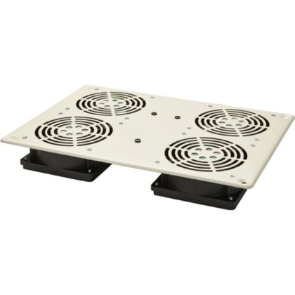 Excel Networking Solutions Environ Four Way Roof Mount Fan Trays - Grey White 542-044-GE