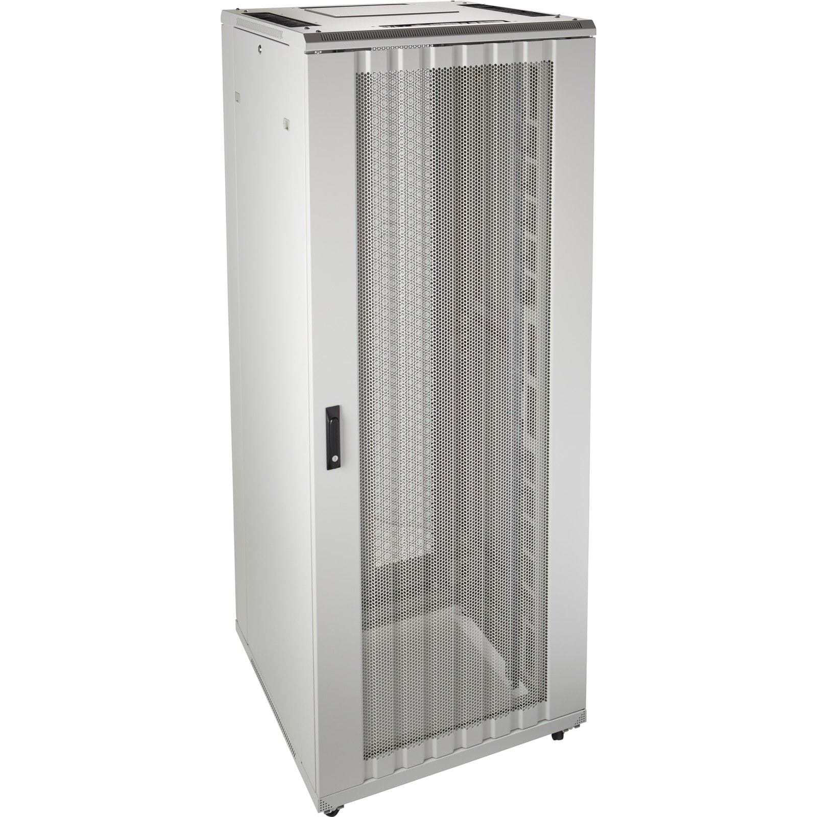 Excel Networking Solutions Environ ER800 42U Rack 800x800mm W/Vented (F) D/Vented (R) B/Panels F/Mgmt Grey 542-4288-WDBF-GW