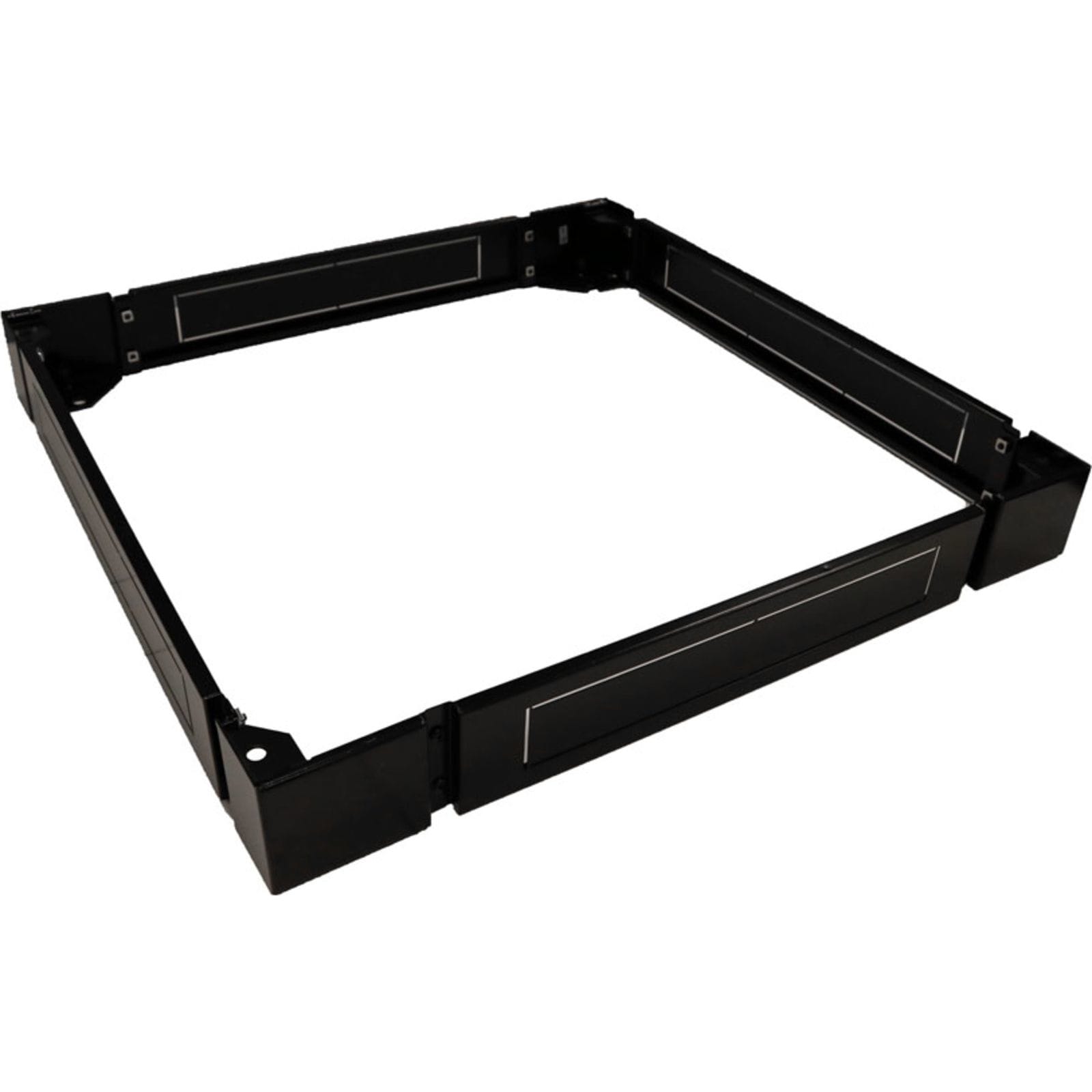 Excel Networking Solutions Environ Plinth for CR/ER Racks 800mm Wide x 800mm Deep - Black 542-988-BK
