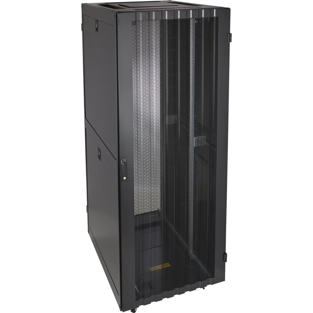 Excel Networking Solutions Excel SR 42U 8x10 Dbl Dbl B-Sides F-VCM BK 544-42810-DDBF-BK
