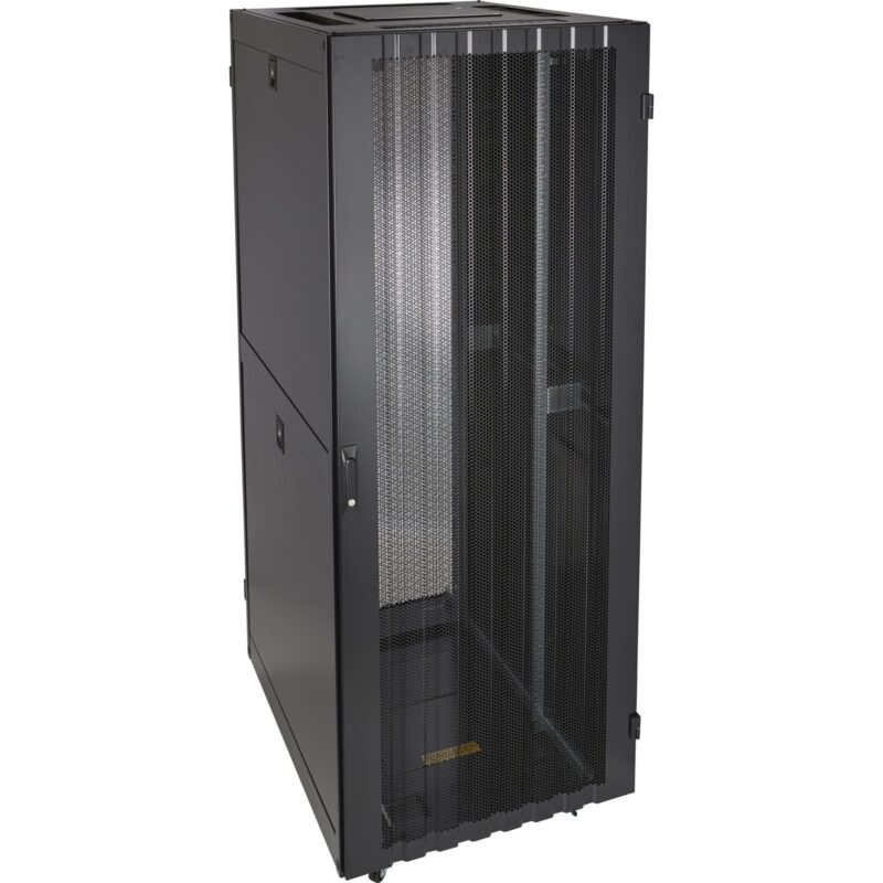 Excel Networking Solutions Environ SR800 42U Rack 800x1000mm W/Vented (F) D/Vented (R) B/Panels R/Mgmt Blac 544-42810-WDBR-BK