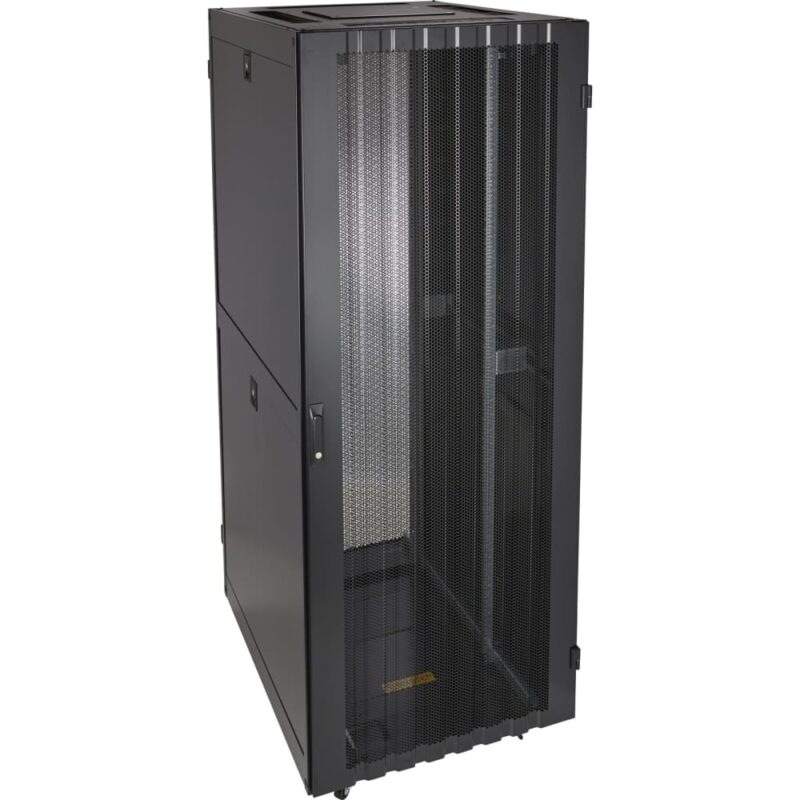 Excel Networking Solutions Environ SR800 47U Rack 800x1000mm W/Vented (F) D/Vented (R) B/Panels R/Mgmt Blac 544-47810-WDBF-BK