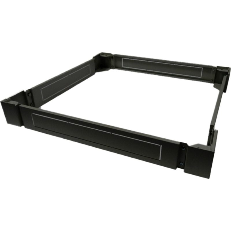 Excel Networking Solutions Environ Plinth 800mm Wide x 1000mm Deep for SR Racks - Black 544-980-BK