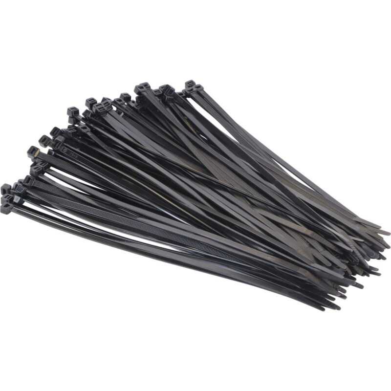 Excel Networking Solutions Cable Ties 3.6mm x 250mm Black - Standard Pack 100 CV-250B