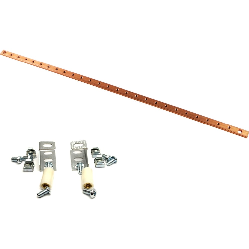 Excel Networking Solutions Earth Bar 2m with 3x Isolation Mounting Kit EB2K