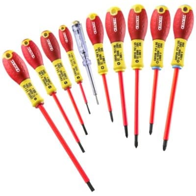 Expert SET DE 10 GEISOLEERDE SCHROEVENDRAAIERS E160912
