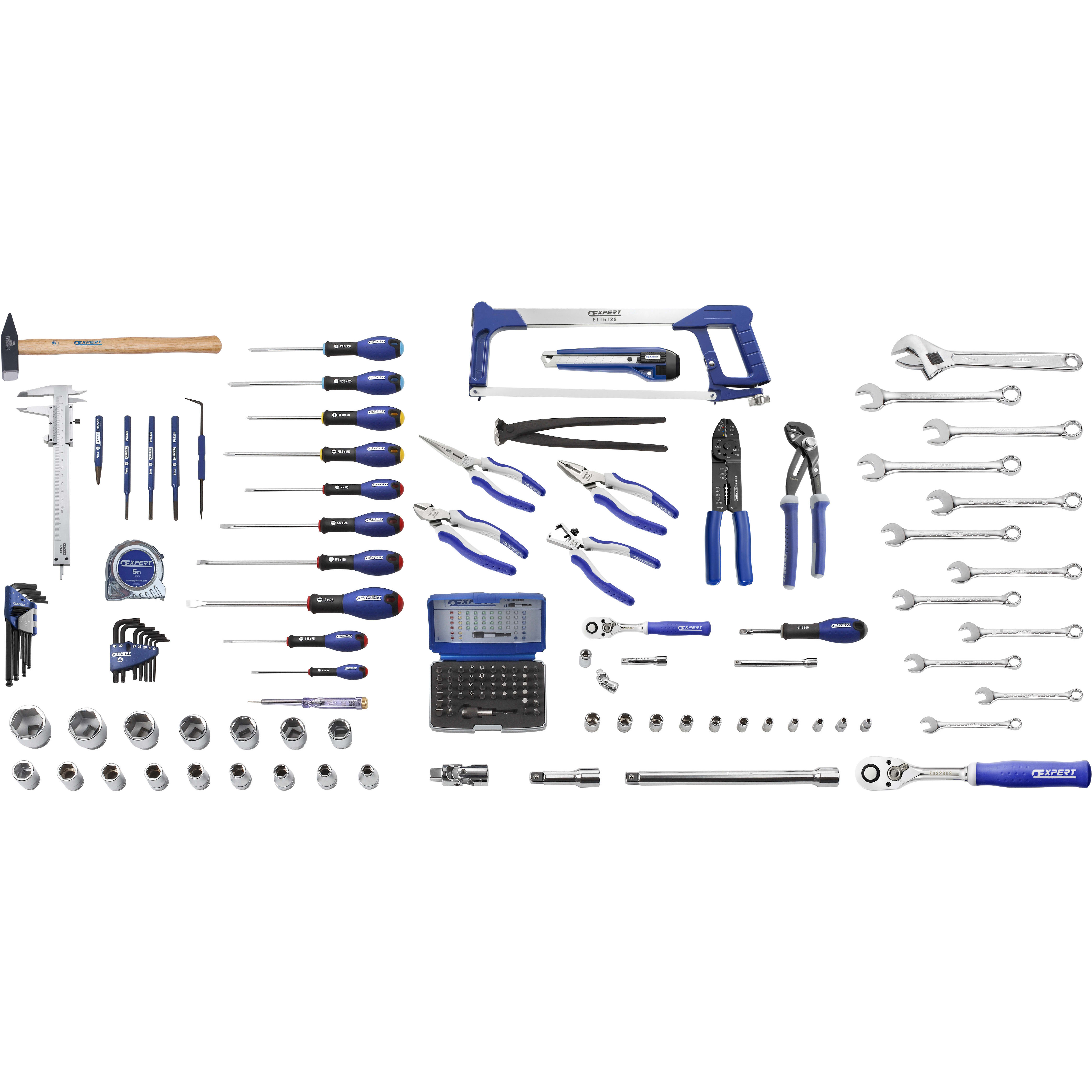 Expert MAINTENANCE TOOL SETS - 142 tools - E220107 E220107