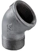 Atusa Galva 121 knie 45° MF 1/2 x 1/2 F1210100042