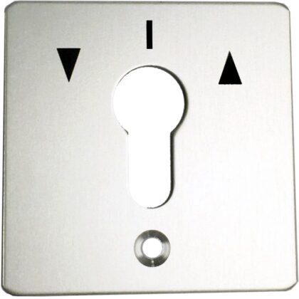 FAAC FRONTPLAATJE V. FAAC KEY 1 & 2 met pijl op/neer 12203260017
