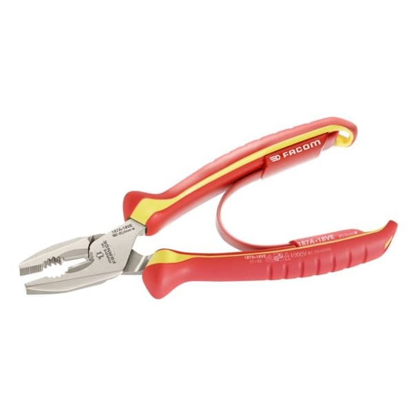 FACOM 1000V VDE COMBINATIE TANG 180MM 187A.18VE