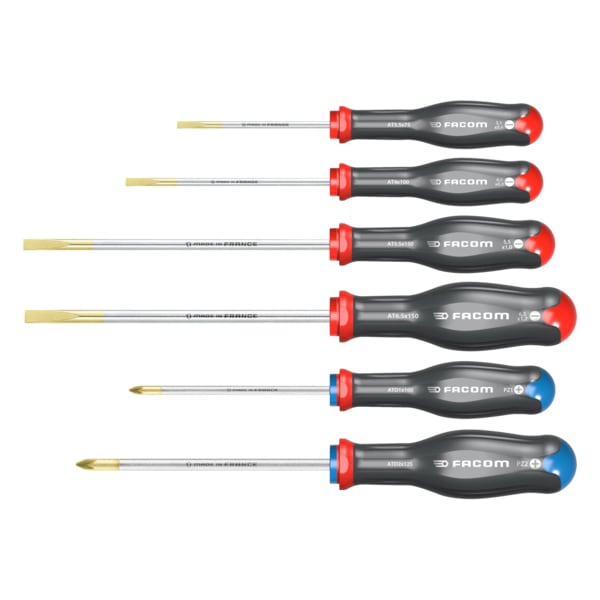 FACOM SET VAN 6 SCHROEVENDRAAIERS PROTWIST TORX ATX.J6