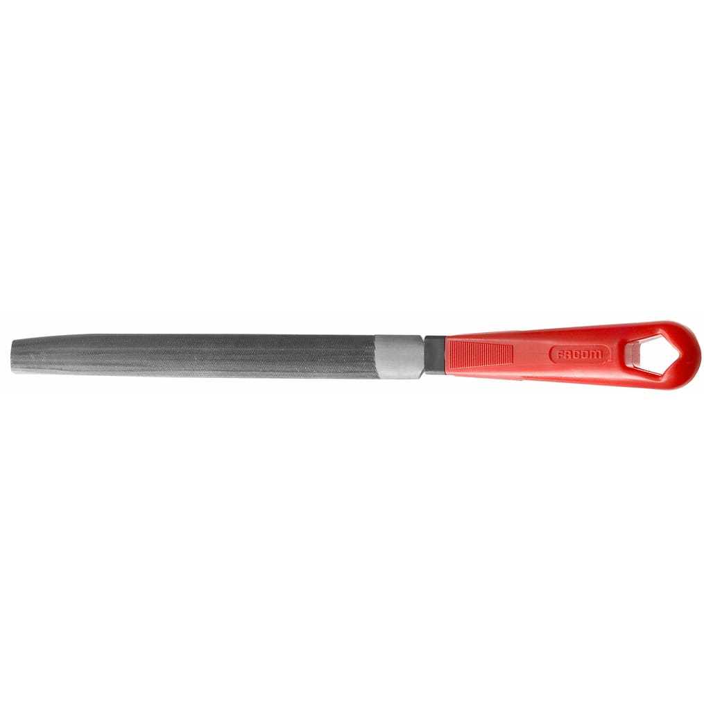 FACOM Halfronde vijl halfzoet 150mm met handvat DRD.MD150EMA