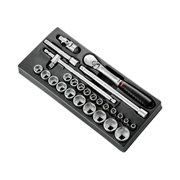 FACOM MODULE 1/2'' DOPPEN 6 KANT EN RATEL SL.161B - L4 MOD.SL161-46