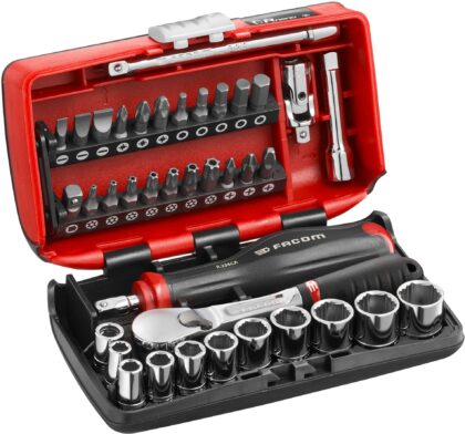 FACOM R2 nano 6-kant OGV grip doppen set RL.NANO1GRPPB