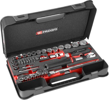 FACOM 60-DELIGE METRISCHE 6-KANT OGV GRIP DOPPENSET RS.GRPPB