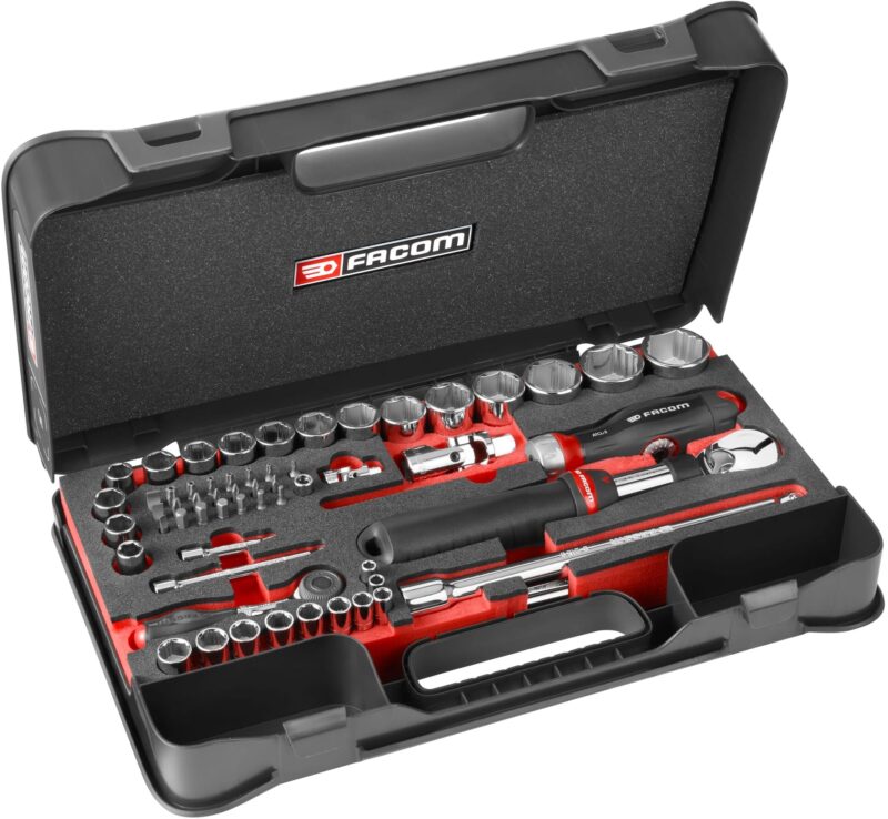 FACOM 60-DELIGE METRISCHE 6-KANT OGV GRIP DOPPENSET RS.GRPPB