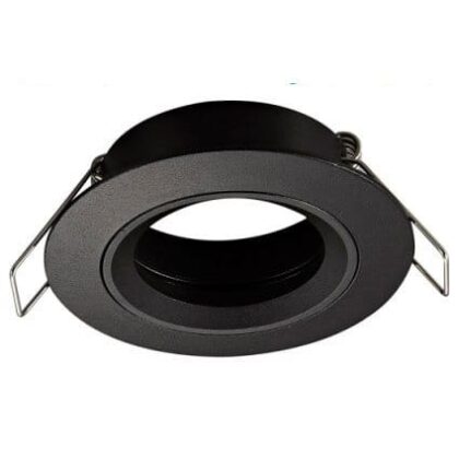 FANTASIA SATURN inbouw spot - vast - dia 80mm - mat zwart 4014271